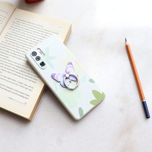 حامل حلقي للهاتف على شكل فراشة ومسند اصبع قابل للدوران 360 درجة متوافق مع جميع الهواتف الذكية (03) in Kuwait