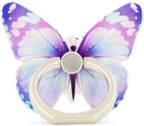 حامل حلقي للهاتف على شكل فراشة ومسند اصبع قابل للدوران 360 درجة متوافق مع جميع الهواتف الذكية (03) in Kuwait