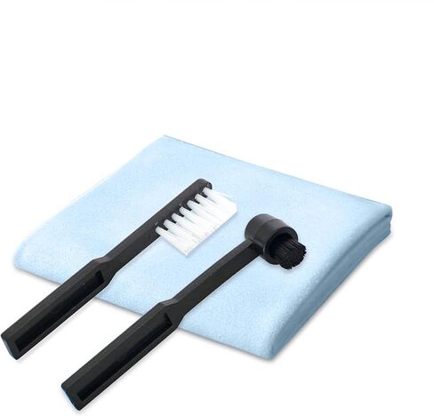 طقم فرشاة تنظيف سجل الفينيل من بي يو إم - فرشاة مخملية للتسجيل، سائل التنظيف، فرشاة قلم in Kuwait