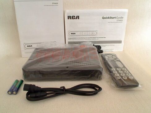 RCA DTA809 DTV Digital TV Converter Box in Saudi Arabia