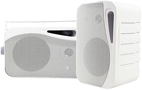 Rockville 2 HP5S-8 BK 5.25" Outdoor/Indoor Swivel Home Theater Speakers in Black in Saudi Arabia