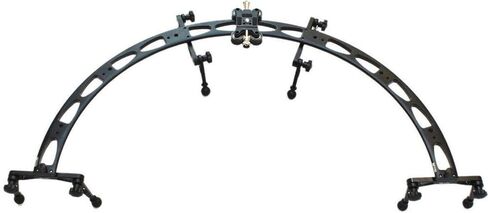 Flycity Smooth 180 Degree Curved 1/2 Circle Video Camera Slider Track for Load Capacity Upto 10kg Movie Film Making Shoot Sony Nikon Canon lumix panasonic (FC-CS180) in Kuwait