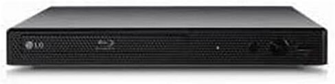 مشغل أقراص Blu-ray ومشغل DVD من LG BP350، ترقية كاملة الوضوح 1080 بكسل مع خدمات البث، وشبكة Wi-Fi مدمجة، ومخرج HDMI ومتوافق مع HI-FI الذكي، مزود بكابل Alphasonik HDMI in Kuwait