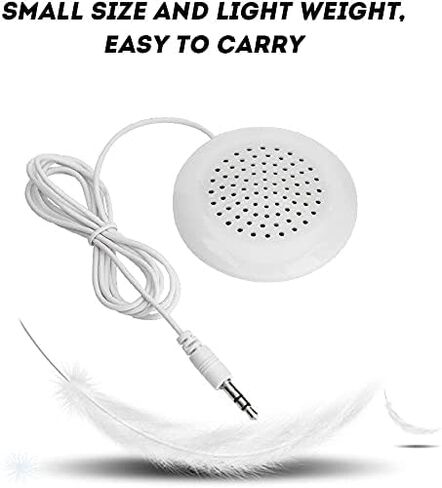 vomauxin 5pcs DIY Under Pillow Speaker for Sleep,New 3.5mm Mini Stereo Speaker for MP3 Phone Portable CD in Saudi Arabia