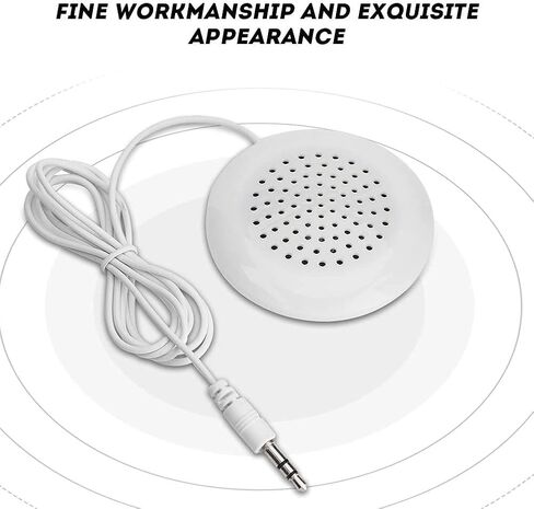 vomauxin 5pcs DIY Under Pillow Speaker for Sleep,New 3.5mm Mini Stereo Speaker for MP3 Phone Portable CD in Saudi Arabia