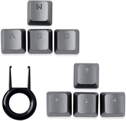 Arrow Keys ↑↓←→ Replacement Keycaps for Logitech G810 G413 G310 G910 G613 Keyboard Romer G (Up Down Left Right Keys) (Black) in Kuwait