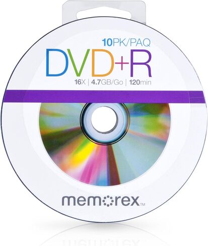 ميموريكس 99057 DVD+R 16x أقراص، 10 قطع in Saudi Arabia