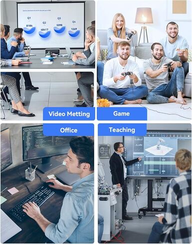 8K KVM Switch HDMI 2 Port Box，8K@60HZ USB and HDMI Switch for 2 Computers Share 1 HD Monitor Keyboard and Mouse, with 2 USB 3.0 and 2 HDMI Cables in Kuwait