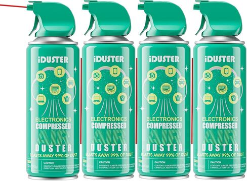 Disposable Compressed Duster, Computer Cleaner, Keyboard Cleaner, 1 Pack, 10 oz in Saudi Arabia