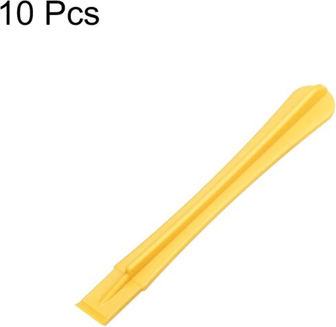 أدوات إصلاح فتح البلاستيك من MECCANIXITY 10 قطع للهاتف المحمول والكمبيوتر اللوحي والكمبيوتر المحمول وشاشة LCD إصلاح الهاتف الذكي 85 × 8.5 مم أصفر in Kuwait