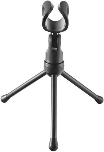 Trust 21672 Madell Microphone and Stand for PC and Laptop with 3.5 mm Plug Black, 21.0 cm*6.0 cm*7.0 cm in Saudi Arabia