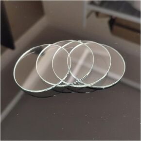 محول المجهر 1 قطعة قطر العدسة المسطحة 40 41 42 47 50 52 58 60 مم السُمك 1.8 مم ملحقات المجهر عدسة زجاجية (القطر: 47 مم، السُمك: 1.8 مم) in Kuwait