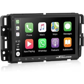 راديو ستيريو للسيارة maxpeedingrods لسيارة جي إم سي سييرا يوكون شيفروليه بويك تشيفي سيلفرادو مع Apple CarPlay اللاسلكي وAndroid Auto، شاشة لمس IPS 8 بوصة، ملاحة GPS، بلوتوث، واي فاي، SWC، 2G+32G in Kuwait