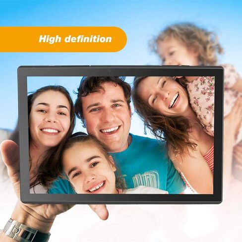 CWOWDEFU Tablet 10 inch with Case Android 11 Tabletas 3GB RAM 32GB Storage Touchscreen Tablets 10.1 Inch Ax WiFi 6 Tablet PC, 6000mAh (Black) in Kuwait