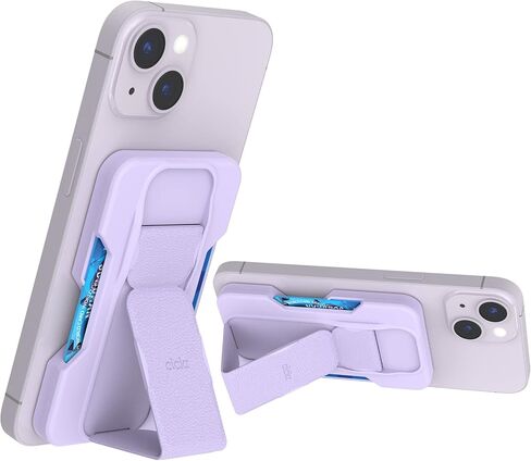 حامل هاتف ومحفظة CLCKR لـ MagSafe، حامل مغناطيسي وحامل بطاقات، لمنع السقوط، مصمم لهاتف iPhone 14 Pro، 14 Pro Max، 14، 14 Plus، iPhone 13 Pro، 13 Pro Max، iPhone 12 in Kuwait