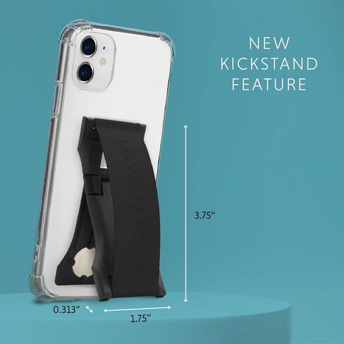 مقبض هاتف LoveHandle PRO Premium - حزام هاتف من السيليكون - حامل هاتف مغناطيسي ومسند للهواتف الذكية والكمبيوتر اللوحي - سيليكون من نوع Alien Cattle Rustlers in Kuwait