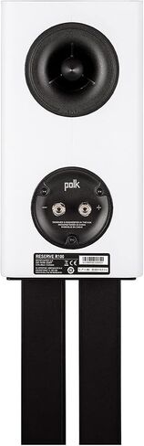 مكبر صوت صغير على رف الكتب من Polk Reserve R100 للصوت الديناميكي والمفصل للمسرح المنزلي، مكبر صوت بحلقة Pinnacle مقاس 1 بوصة ومكبر صوت مخروطي توربيني مقاس 5.25 بوصة، عالي الدقة، Dolby Atmos وIMAX محسن، قابل للتركيب على الحائط، أسود in Kuwait