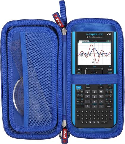 حقيبة حمل مقاومة للصدمات من Mchoi مناسبة لـ TI-84 Plus CE/TI-84 Plus/TI-Nspire CX II CAS/TI-Nspire CX II/TI-83 Plus/TI-89 Titanium/TI-85 / TI-86 آلة حاسبة الرسوم البيانية الملونة ، الحالة فقط in Saudi Arabia