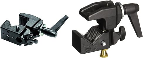 Manfrotto 035RL Super Clamp مع مسمار قياسي 2908 - يستبدل 2900 - أسود و035 Super Clamp بدون مسمار - يستبدل 2915، أسود in Kuwait