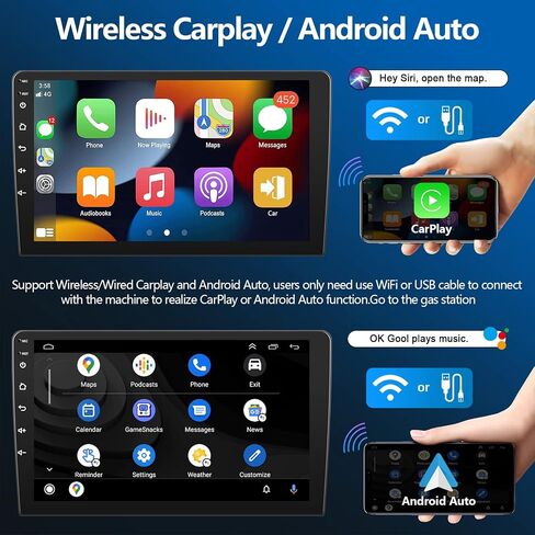 Android 11 System Car Stereo Radio for Honda Odyssey 2009-2014, Octa Core Head Unit Support Carplay/Android Auto, 10.1 inch High Definition Touch Screen WiFi GPS Navigation BT FM/RDS Backup Camera in Saudi Arabia