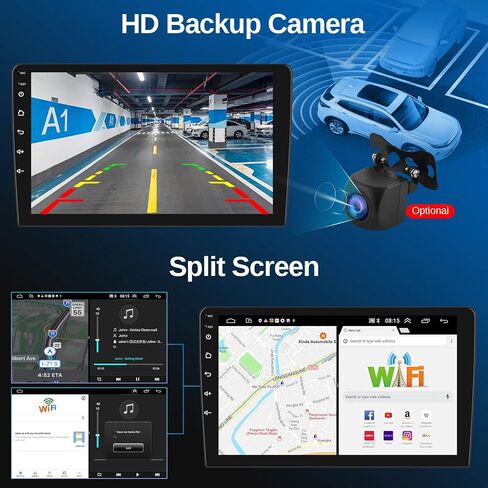 Android 11 System Car Stereo Radio for Honda Odyssey 2009-2014, Octa Core Head Unit Support Carplay/Android Auto, 10.1 inch High Definition Touch Screen WiFi GPS Navigation BT FM/RDS Backup Camera in Saudi Arabia