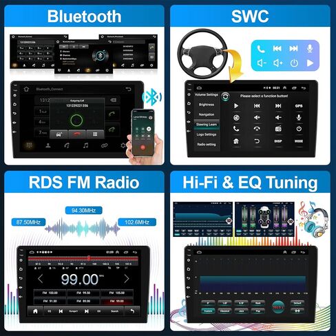 Android 11 System Car Stereo Radio for Honda Odyssey 2009-2014, Octa Core Head Unit Support Carplay/Android Auto, 10.1 inch High Definition Touch Screen WiFi GPS Navigation BT FM/RDS Backup Camera in Saudi Arabia