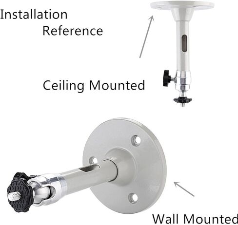 حامل تثبيت لسقف آلة العرض Ivosmart Universal LCD/DLP لكاميرا العرض الصغيرة مع عمود 9.2 بوصة in Kuwait