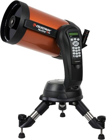 مجموعة تلسكوب Celestron Nexstar 8SE المحوسبة Maksutov-Cassegrain GoTo مع حامل ثلاثي القوائم على الطاولة (عنصران) in Saudi Arabia