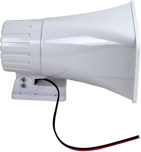 Pyle PHSP4 6" 50W Indoor/Outdoor Waterproof Home PA Horn Speaker, White, 2 Pack with Mounting Bracket and Hardware in Saudi Arabia