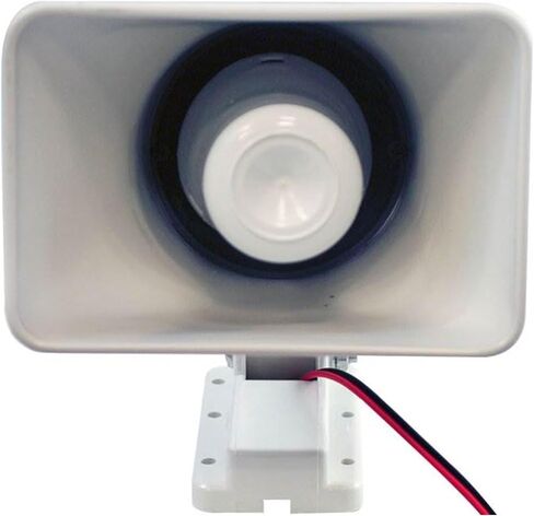 Pyle PHSP4 6" 50W Indoor/Outdoor Waterproof Home PA Horn Speaker, White, 2 Pack with Mounting Bracket and Hardware in Saudi Arabia