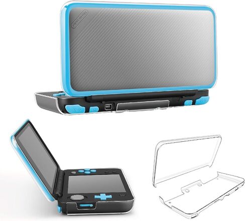 جراب جديد لجهاز نينتندو 2DS XL LL من تي ان بي - غطاء حماية صلب شفاف للغاية مضاد للخدش لجهاز نينتندو 2DS XL LL الجديد 2017 in Saudi Arabia