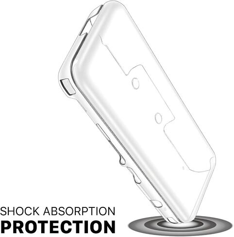 جراب جديد لجهاز نينتندو 2DS XL LL من تي ان بي - غطاء حماية صلب شفاف للغاية مضاد للخدش لجهاز نينتندو 2DS XL LL الجديد 2017 in Saudi Arabia