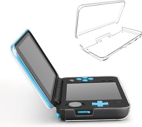 جراب جديد لجهاز نينتندو 2DS XL LL من تي ان بي - غطاء حماية صلب شفاف للغاية مضاد للخدش لجهاز نينتندو 2DS XL LL الجديد 2017 in Saudi Arabia