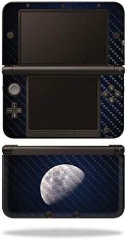 MightySkins Carbon Fiber Skin for Nintendo 3DS XL Original (2012-2014) - Aurora Borealis | Protective, Durable Textured Carbon Fiber Finish | Easy to Apply, Remove, and Change Styles | Made in The USA in Kuwait