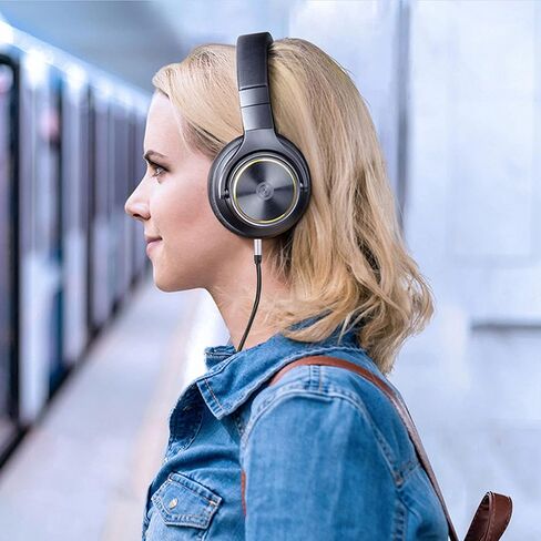 كابل VAKS 3.5 ملم AUX (3.3 قدم / 1 متر، صوت هاي فاي)، محول ستيريو مساعد مجدول من النايلون ذكر إلى ذكر سلك AUX لأجهزة iPhone/سماعات الرأس/المنزل/ستيريو السيارة/الهواتف الذكية/الأجهزة اللوحية، رمادي in Kuwait