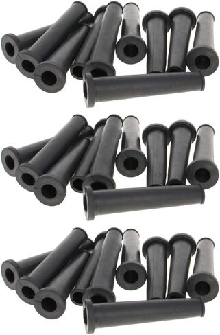 Heyiarbeit 30pcs Rubber Strain Relief Cord Boot Protector Cable Sleeve Hose in Saudi Arabia