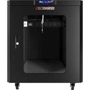 Sysracks 18U 35 بوصة عمق خزانة خادم عازلة للصوت، خزانة خادم هادئة، رف خادم صوتي صامت يصل إلى 36٪ للحد من الضوضاء in Kuwait