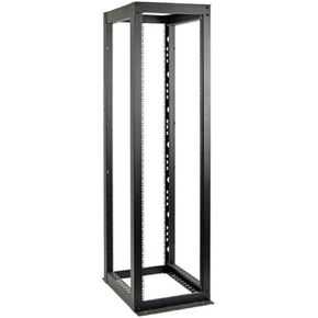 TRIPP LITE 58U 4-Post Open Frame Rack Cabinet Heavy Duty 3000lb Capacity Components Other, Black (SR4POST58HD) in Saudi Arabia