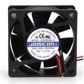 Jamicon JF0625B2M-005-065R DC Fan, Ball, 24 Volt, Flange Mount, 60 mm x 60 mm x 25 mm Size in Saudi Arabia