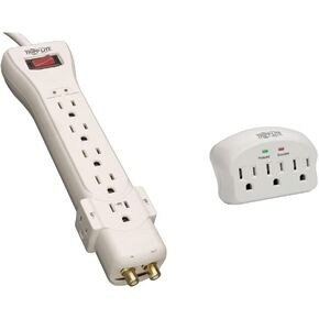 Tripp Lite 7 Outlet Surge Protector Power Strip & 12 Outlet Surge Protector Power Strip