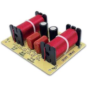 DarklIp WEAH-305 3 Way Speaker Frequency Divider 150W HiFi Crossover Filter Module WEAH-305 150W Speaker Panel Passive Treble Bass for DIY Home Speaker in Kuwait
