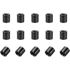 uxcell 15 Pcs M3x8mm Round Aluminum Standoff Column Spacer Female Black for Drone FPV Quadcopter Racing RC Multirotors Parts DIY