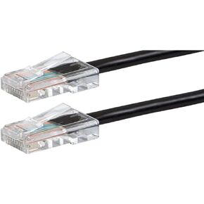 كابل تصحيح Monoprice Cat6 Ethernet - 3 أقدام - رمادي، RJ45، مجدول، 550 ميجا هرتز، UTP، سلك نحاسي نقي، 24AWG - سلسلة Zeroboot in Kuwait