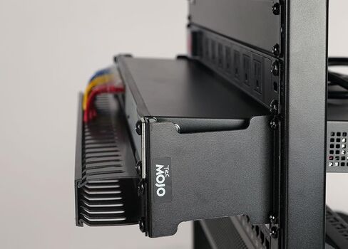 Tecmojo Server Rack Rail Depth Adapter/Extender - 1U - 4in / 10 cm - TAA Compliant - Recessed Rack Adapter - Rack Mount Adapter Kit - Network Rack Extender in Kuwait