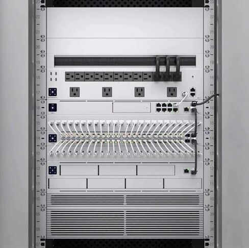 Ubiquiti UniFi Silver 1U Rack Mount Vented OCD Panel for 19" Network Rack or Server Cabinet (UACC-Rack-Panel-Vented-1U) in Kuwait