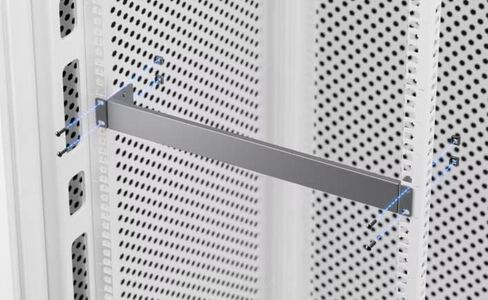 Ubiquiti UniFi Silver 1U Rack Mount Vented OCD Panel for 19" Network Rack or Server Cabinet (UACC-Rack-Panel-Vented-1U) in Kuwait