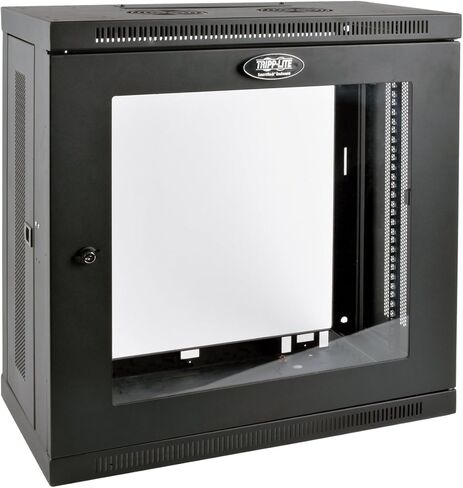 TRIPP LITE 12U خزانة رف للتعليق على الحائط مع باب زجاجي من الأكريليك، 13 بوصة عمق الرقعة (SRW12U13G) in Kuwait