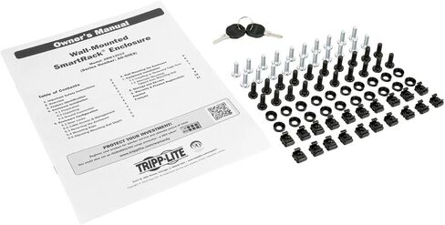 TRIPP LITE 12U خزانة رف للتعليق على الحائط مع باب زجاجي من الأكريليك، 13 بوصة عمق الرقعة (SRW12U13G) in Kuwait