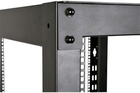 TRIPP LITE 58U 4-Post Open Frame Rack Cabinet Heavy Duty 3000lb Capacity Components Other, Black (SR4POST58HD) in Saudi Arabia