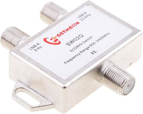 SDENSHI Lot of 2 Wideband 2x1 DiSEqC Premium Satellite Multi Switch FTA 0/22KHz in Saudi Arabia